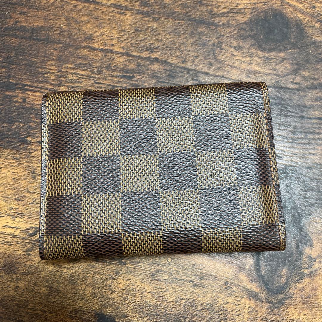 LOUIS VUITTON ダミエ レザー名刺入れ
