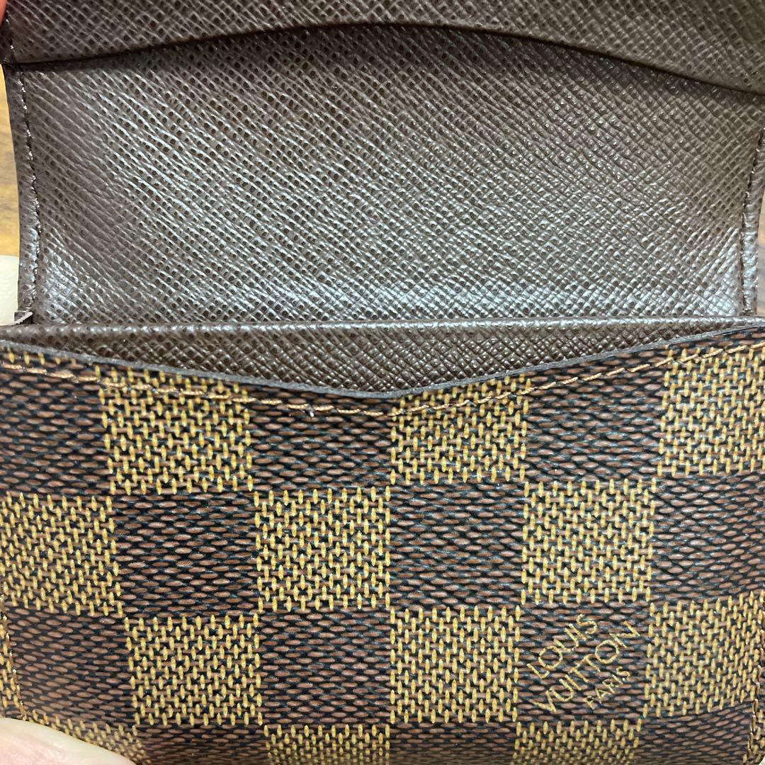 LOUIS VUITTON ダミエ レザー名刺入れ
