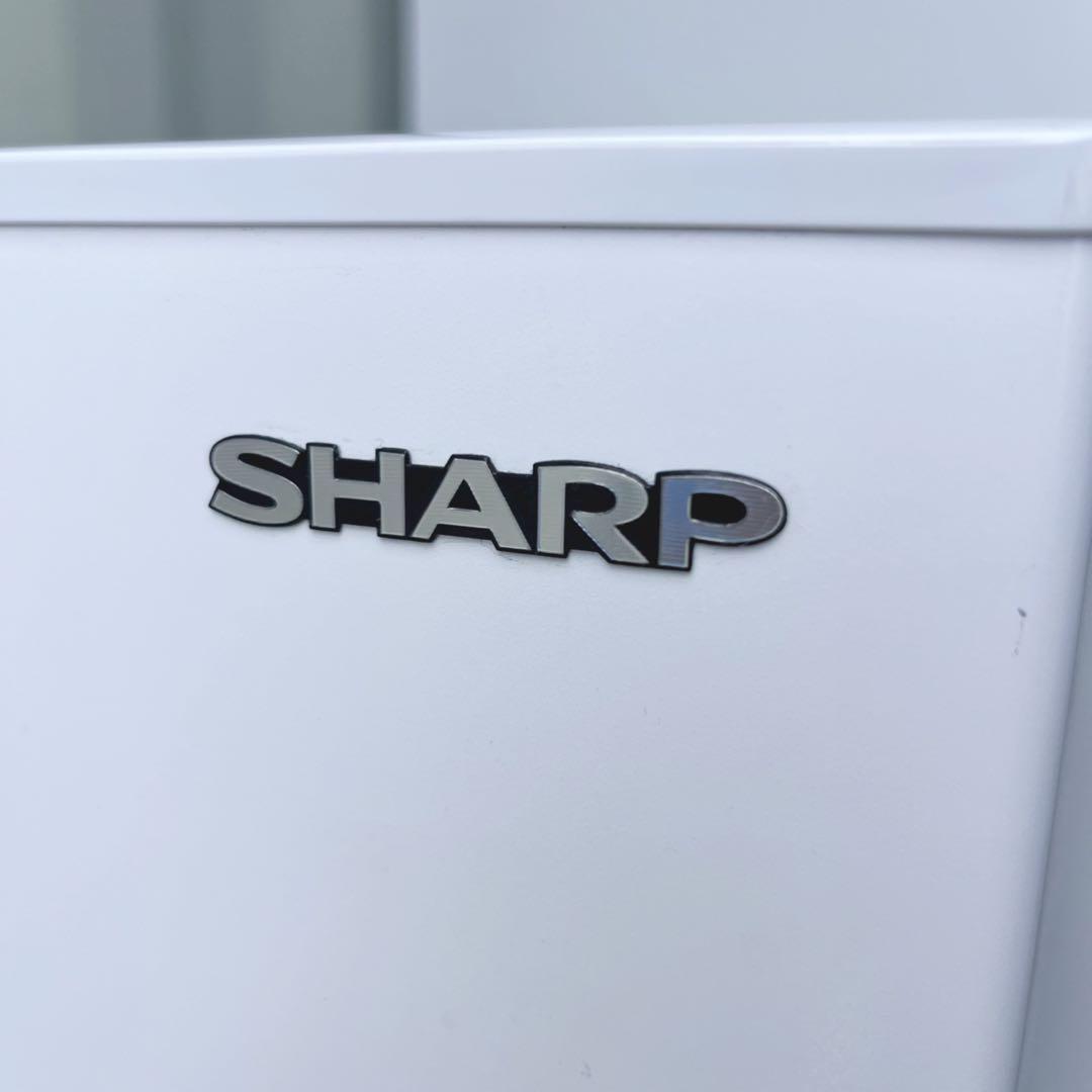 取付無料！SHARPマットホワイトおしゃれインテリア大きめ冷蔵庫！洗濯機