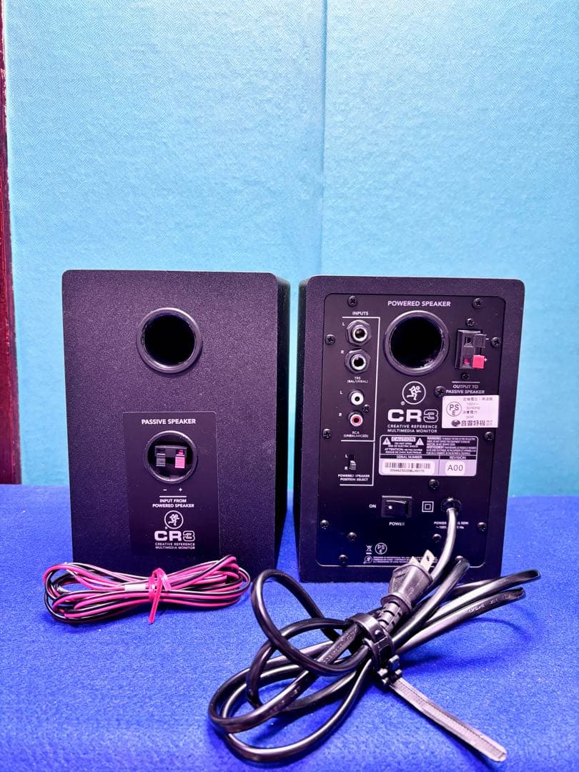 【美品】MACKIE マッキー モニタースピーカー CR3