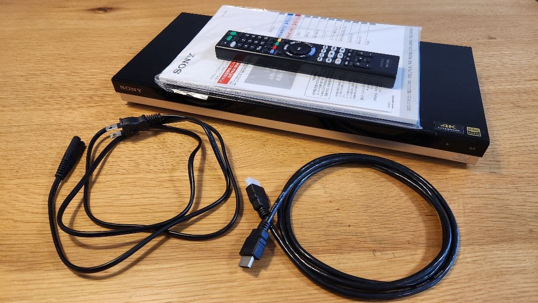 美品 SONY BDZ-ZT2500 ブルーレイレコーダー 2TB 3番組録画