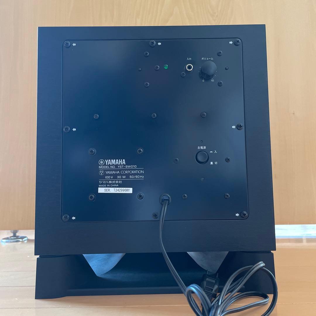 YAMAHA YST-SW010 サブウーファー ブラック大幅値下げ！