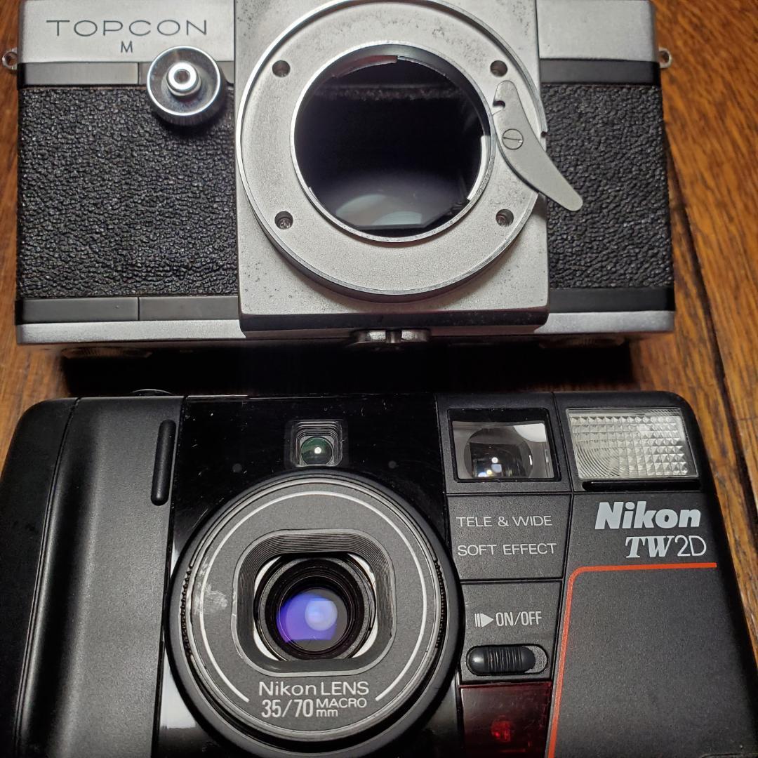 シャッター音確認済 フィルムカメラ10台 Canon Nikon TOPCON