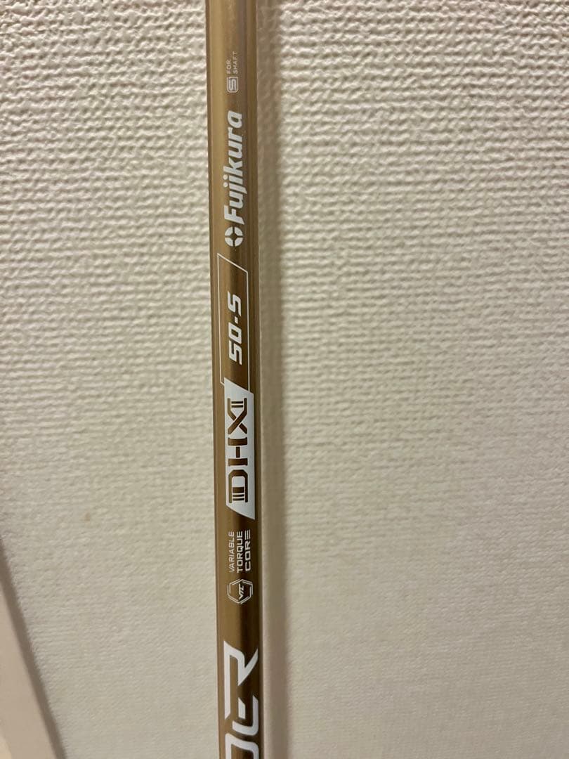 美品❗️フジクラ スピーダーNX ゴールドキャロウェイスリーブ　50S 45.25