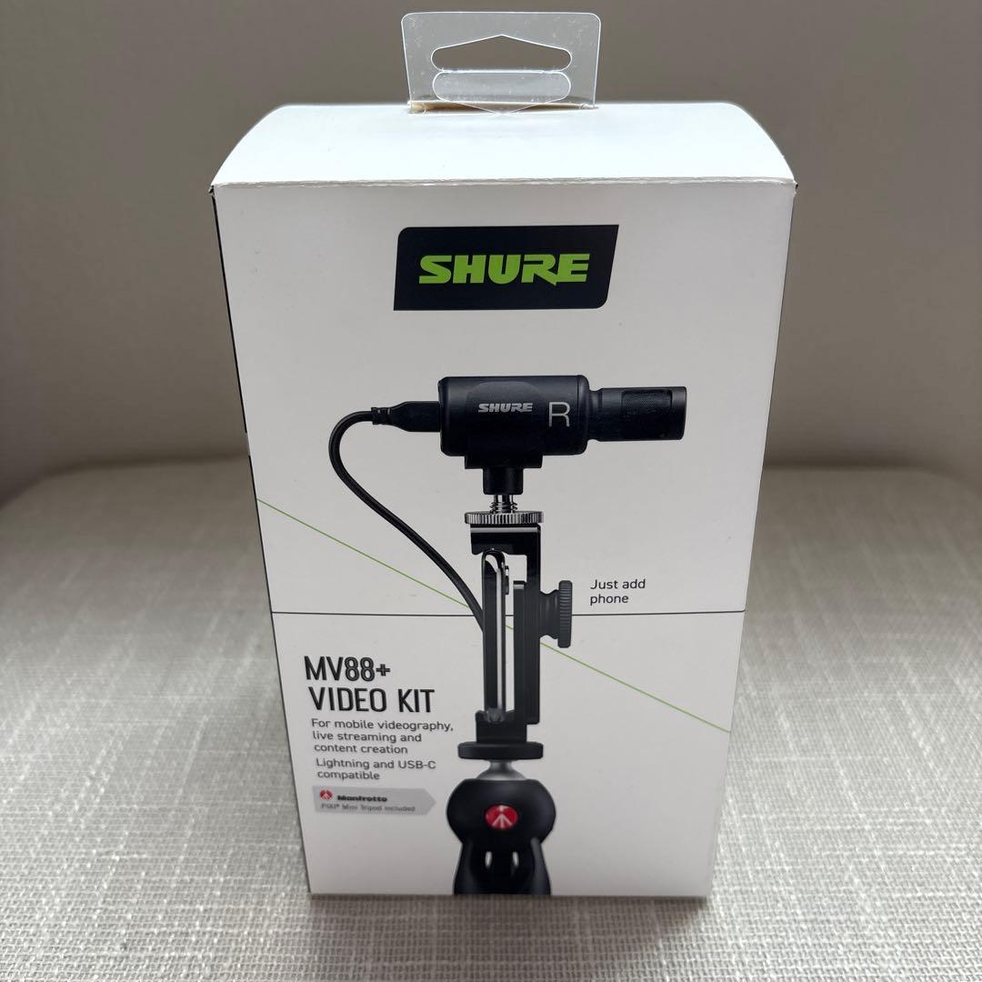 SHURE シュア MV88+ ビデオキット ステレオコンデンサーマイク