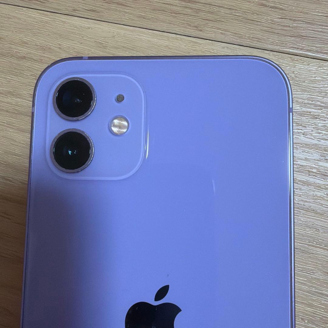 Apple iPhone 12本体 パープル 128GB 箱付き