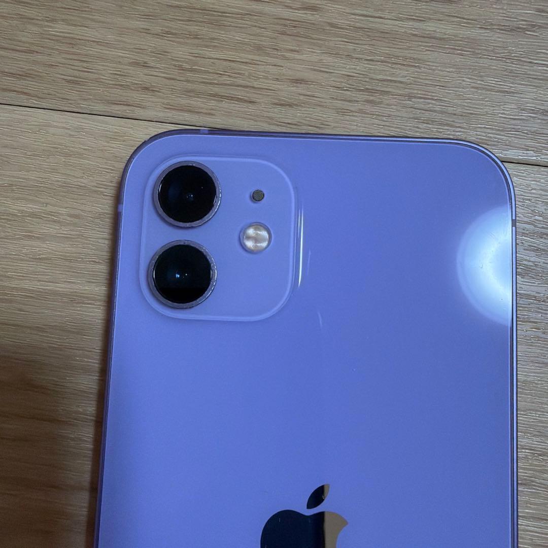 Apple iPhone 12本体 パープル 128GB 箱付き