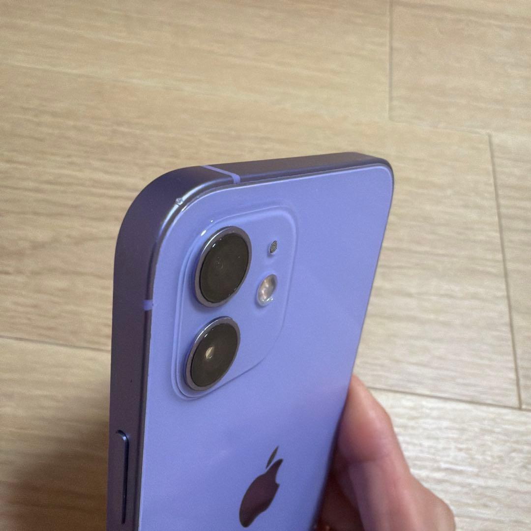 Apple iPhone 12本体 パープル 128GB 箱付き