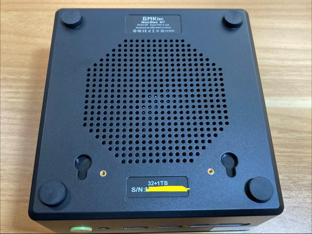 GMKtec NucBox M7 ミニPC 32GB 1TB SSD