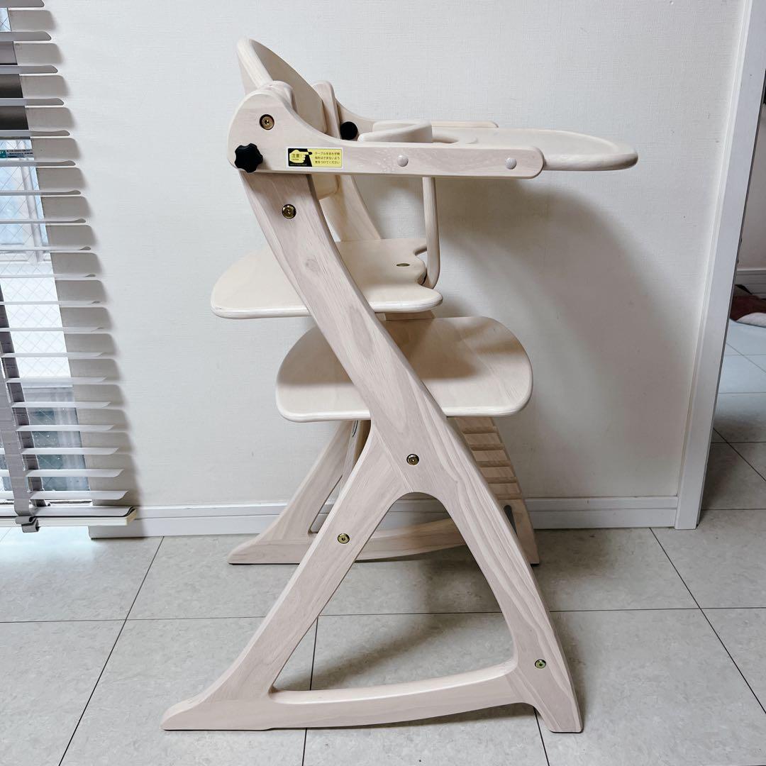 【未使用級】大和屋 yamatoya すくすくチェア スリムJ　ハイチェア