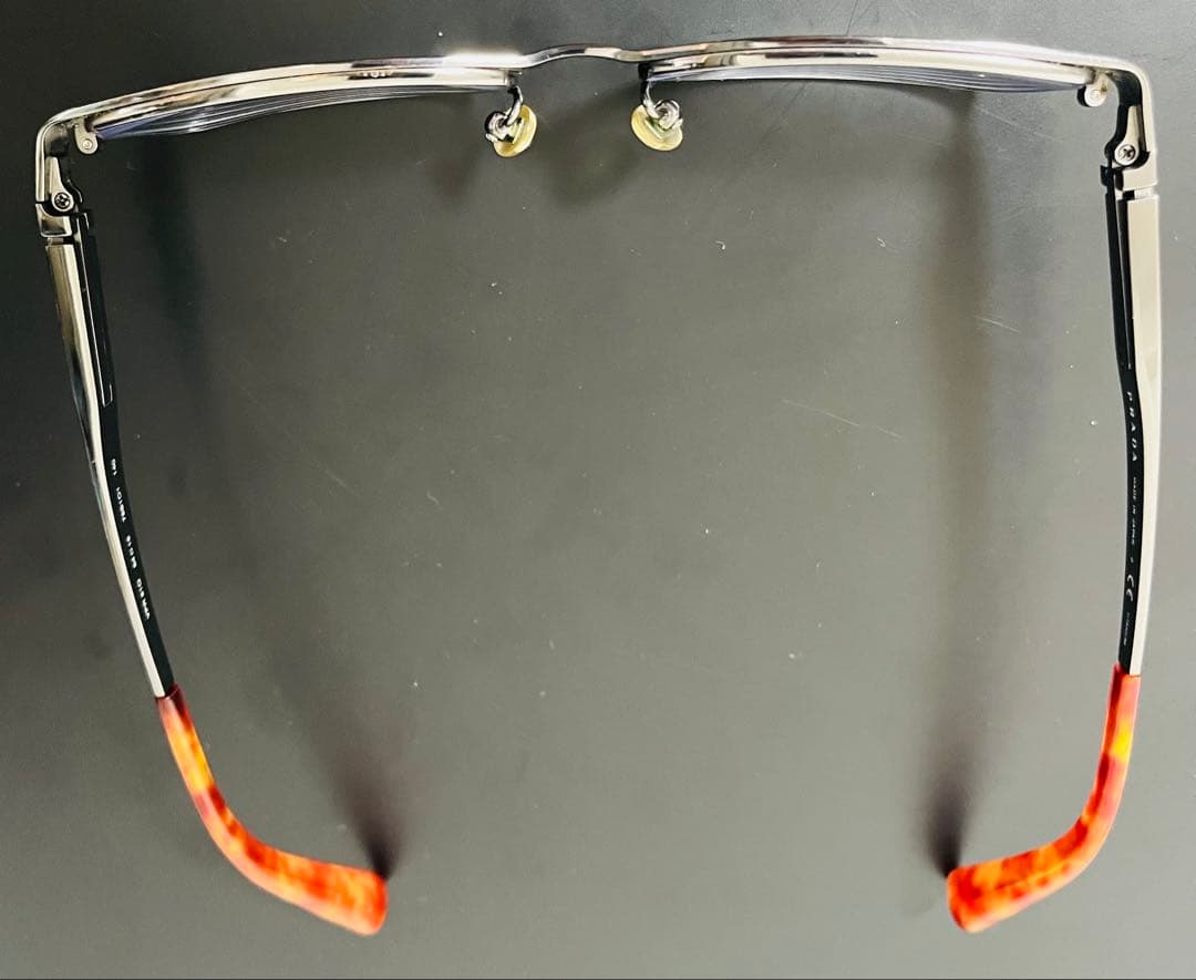 M　【未使用に近い】正規品 PRADA プラダ メガネ　定価44000円