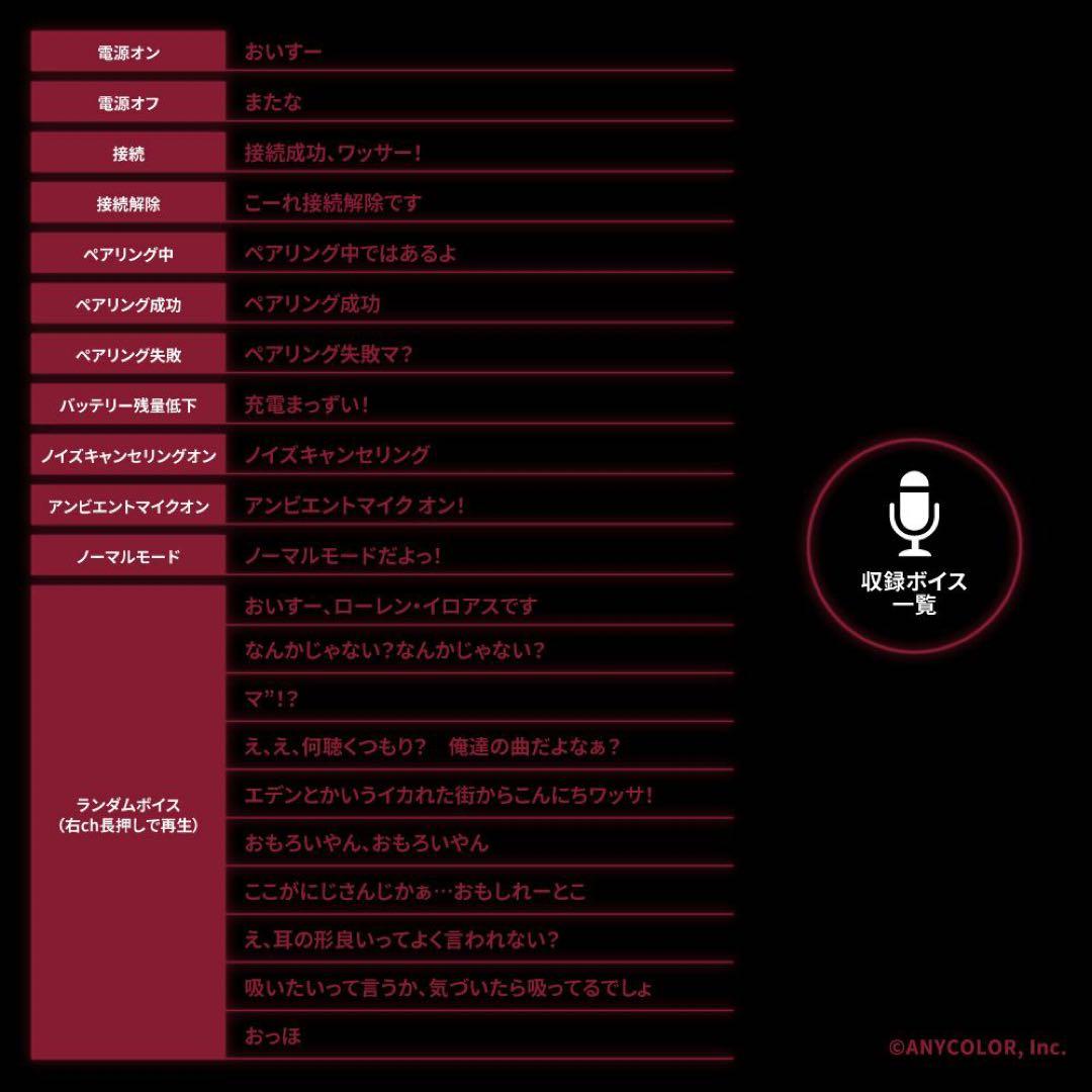 新品未開封 ローレン・イロアス イヤホン