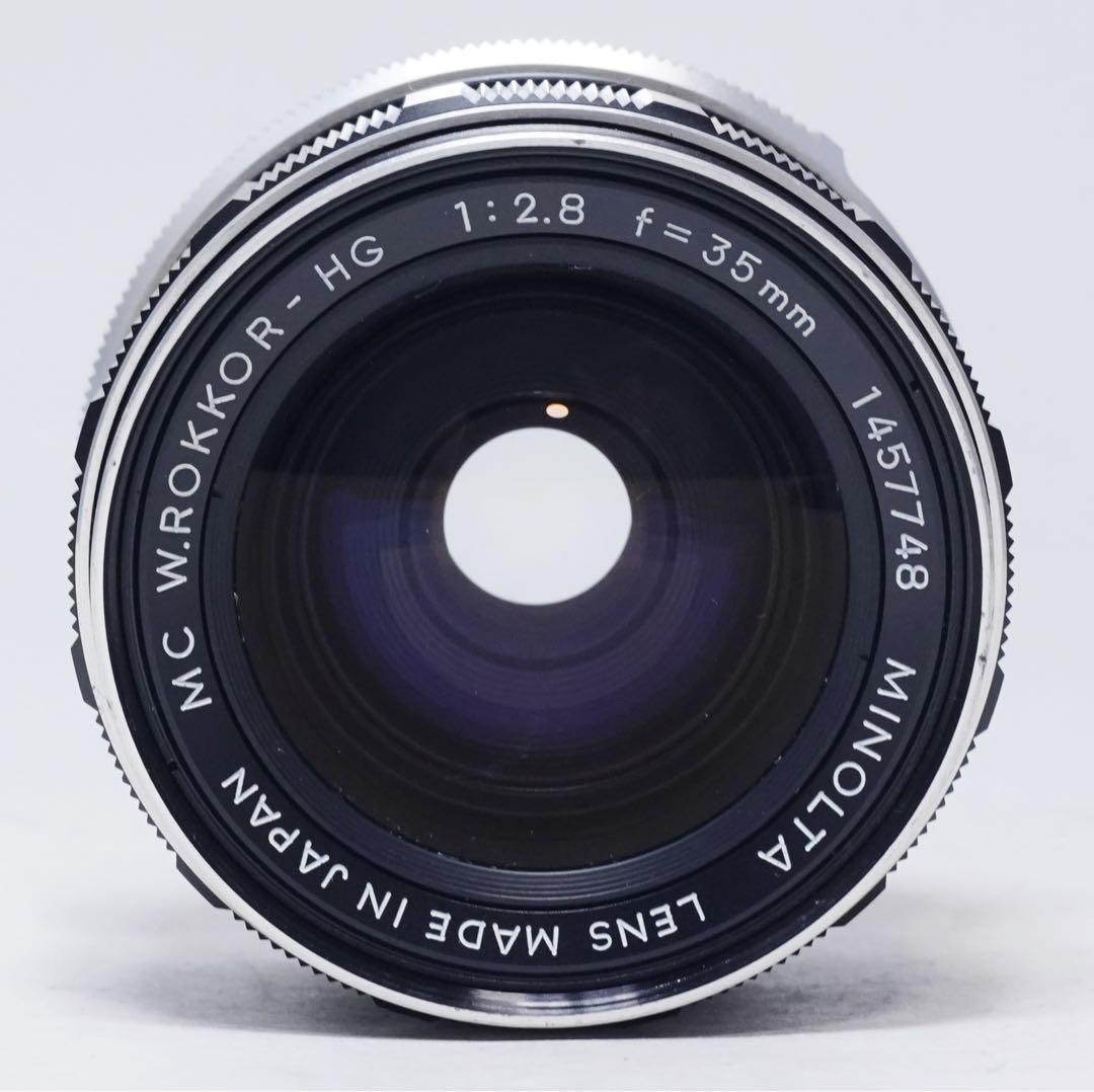 極美品 Minolta MC W ROKKOR HG 35mm f2.8
