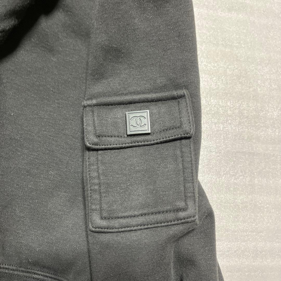 CHANEL シャネル　38 ココマークコットン　ジップパーカー