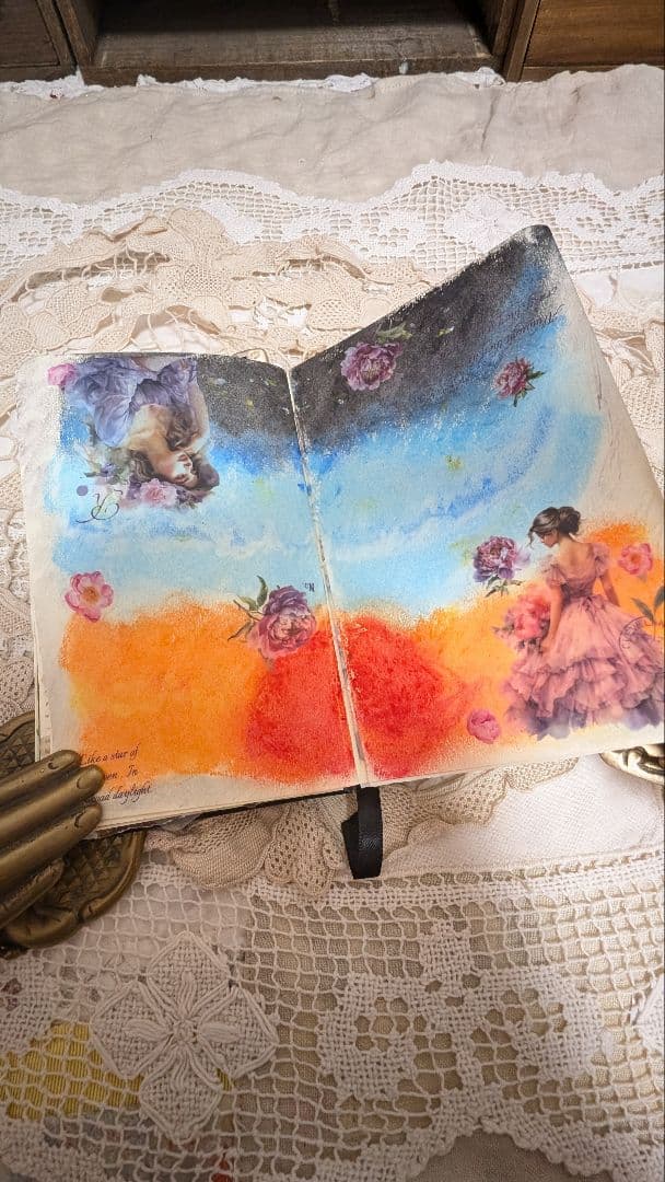 コラージュスタイル スケッチブック