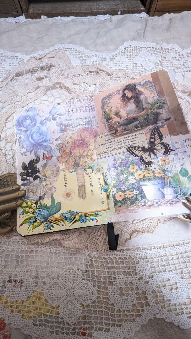 コラージュスタイル スケッチブック