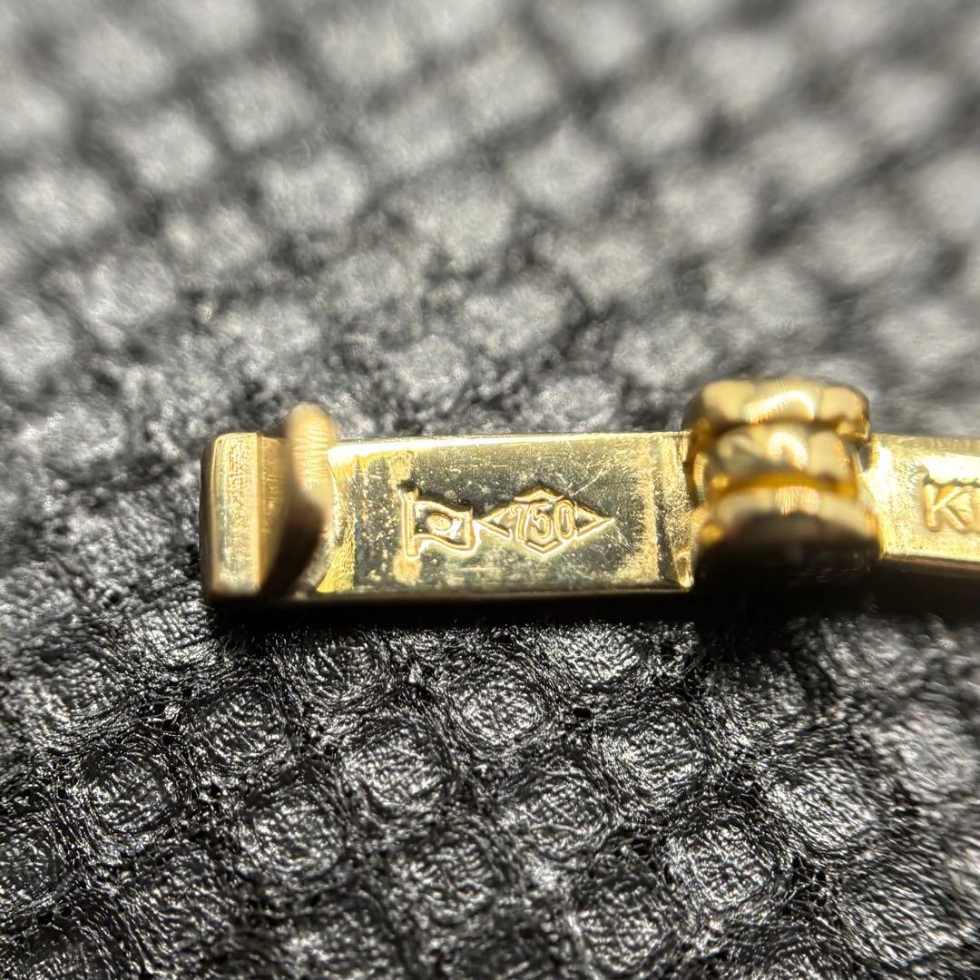 K18 喜平 KIHEI アンクレット 6.2g 8面トリプル