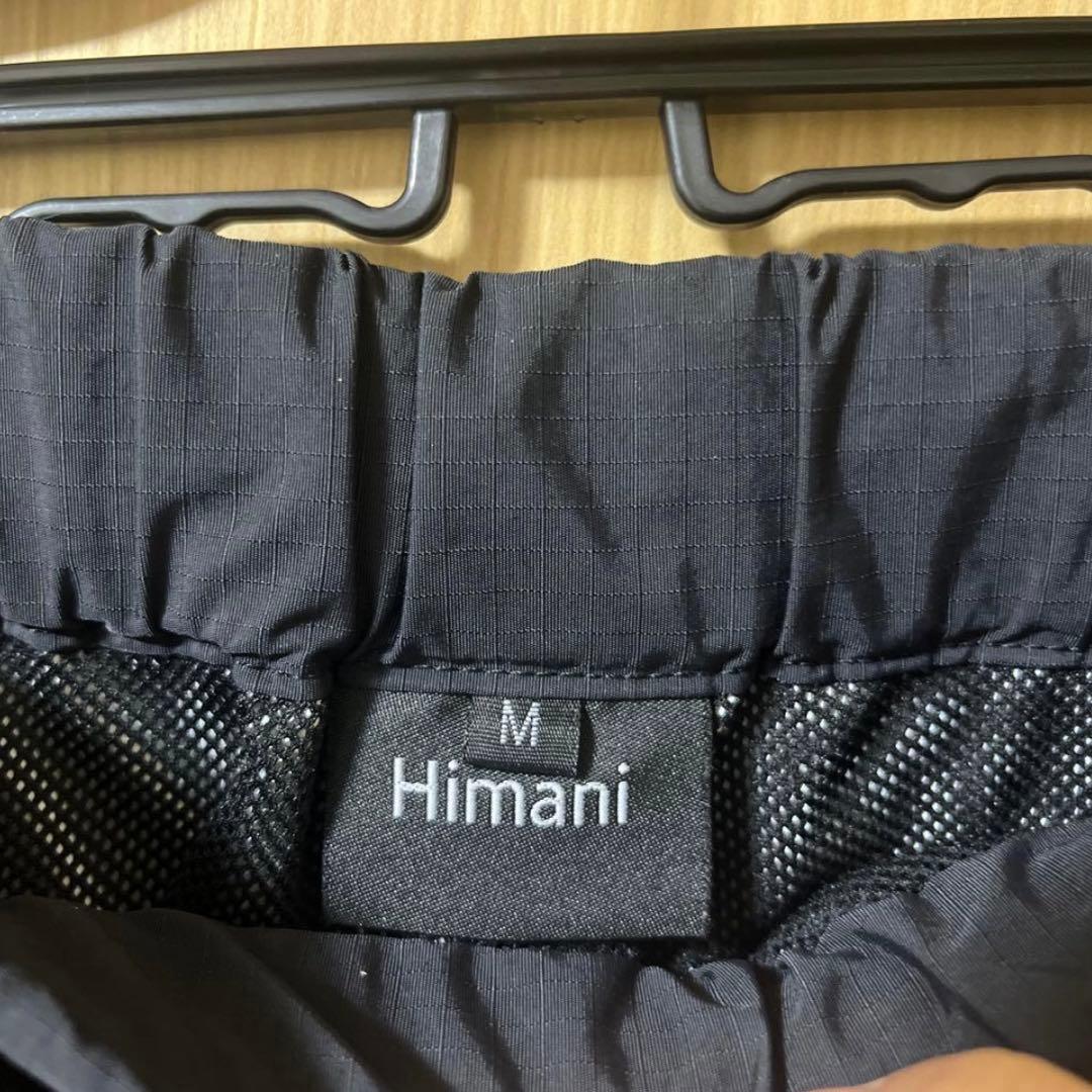 ハイマニ Himani Mサイズ 黒 カーゴパンツ