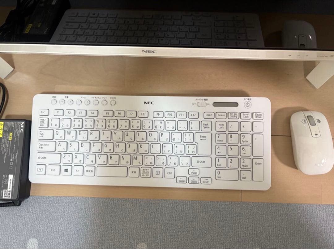 NEC パソコン LAVIE デスクトップ 大画面 一体型 23.8インチ