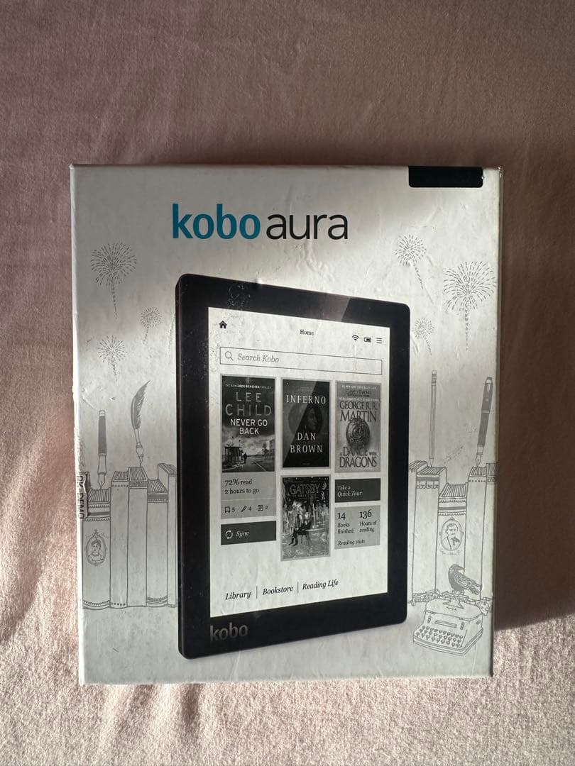 あと一ヶ月！kobo aura 電子書籍リーダー 本体