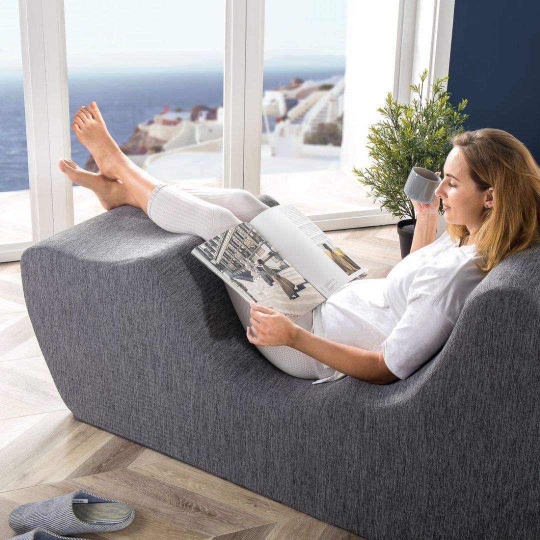 ZINUS ゼログラビティチェア ソファ ダークグレー リラックス用