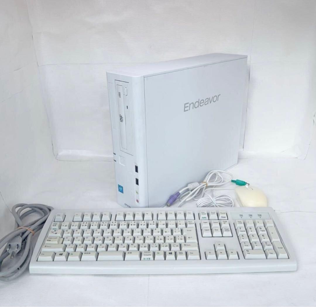 軽快★ 格安 EPSON Endeavor AT992E /デスクトップパソコン