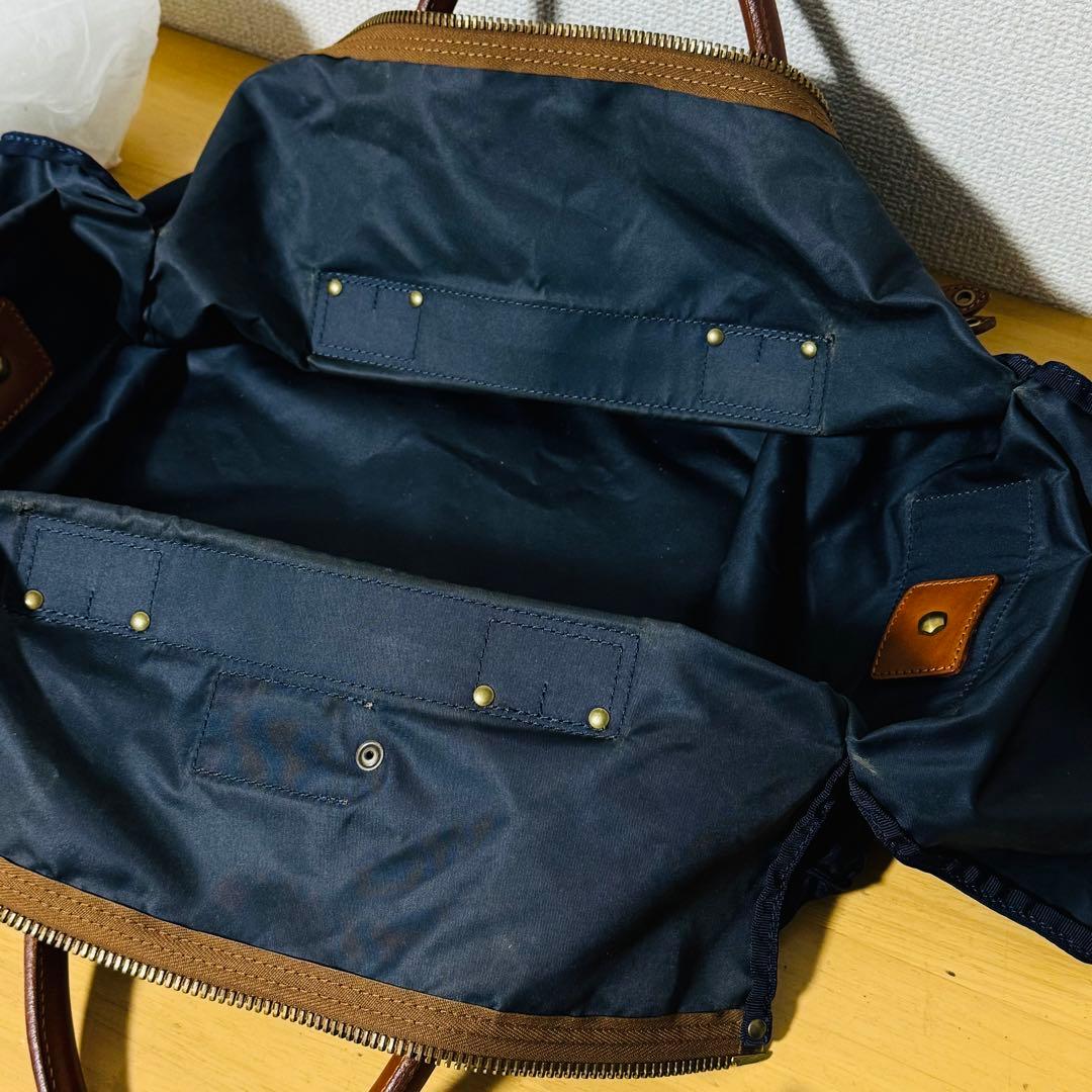 美品　フェリージ　P4/6 ネイビー　ボストンバッグ　旅行用バッグ