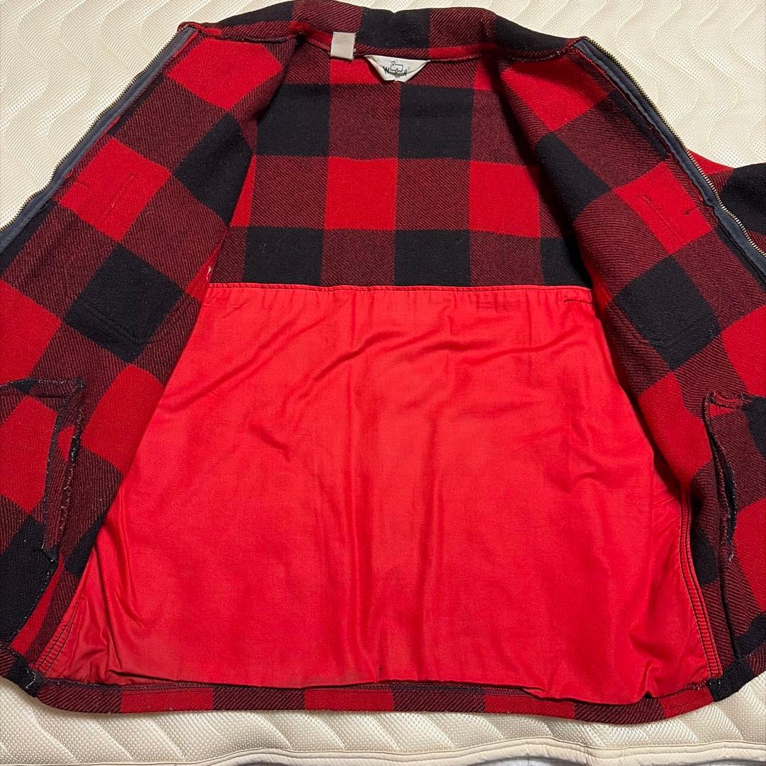 70s WOOLRICH バッファロー マッキーノジャケット ウールリッチL