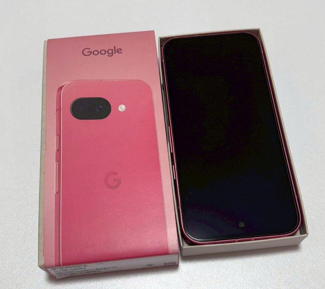 Google Pixel ピクセル9a 本体　一括◯　ガラスフィルム　ケース付き