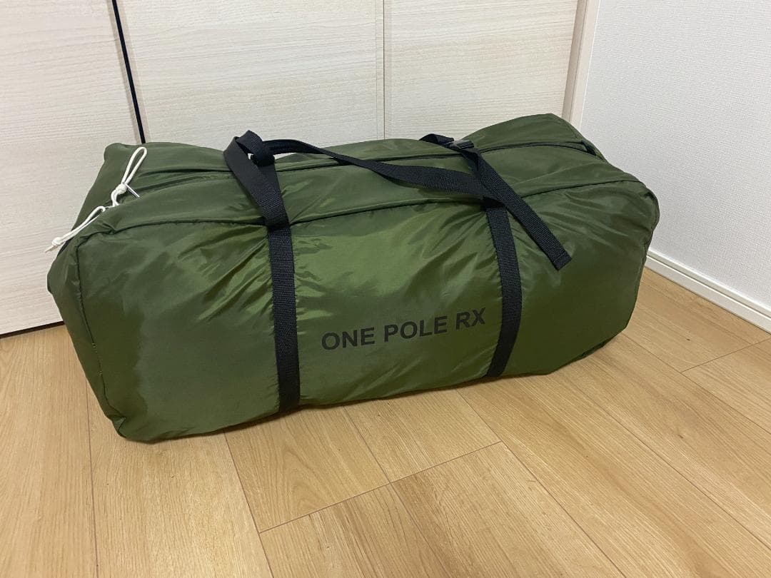 【美品 使用3回】DOD ワンポールテントRX Lサイズ（トンガリハットおまけ）