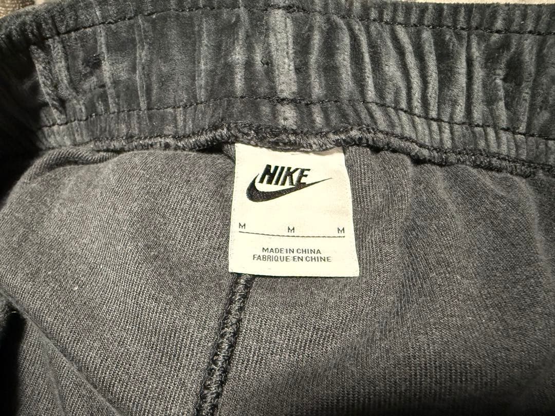 【希少】NIKE ベロア ジャージ 上下 セットアップ スウォッシュ 刺繍ロゴ