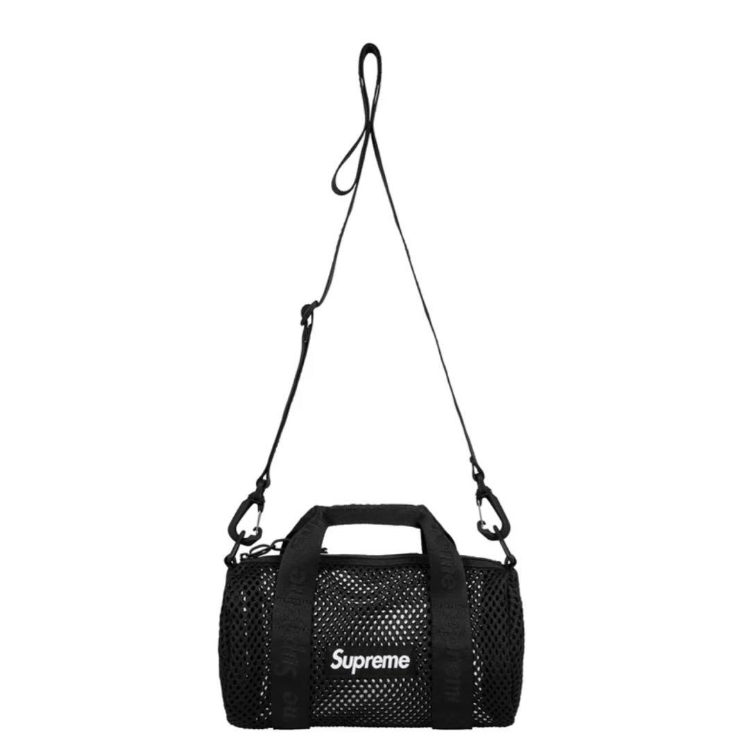 Supreme Mesh Mini Duffle Bag シュプリームBlack