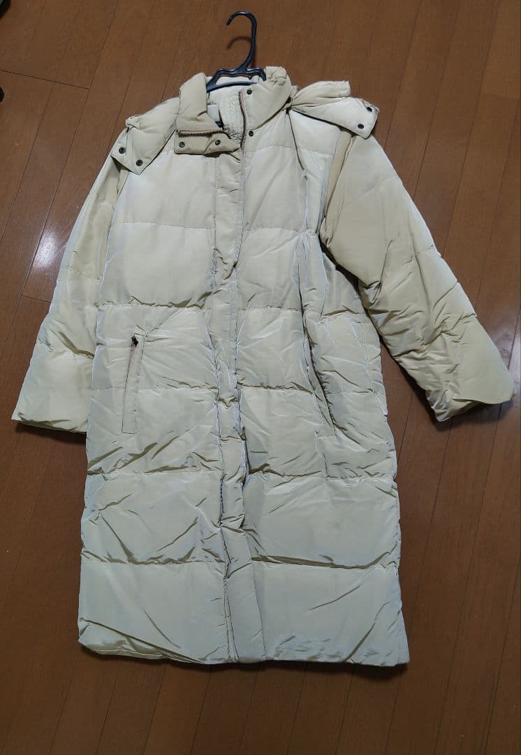 MaxMara Weekend Line ロングダウンジャケット ベージュ系