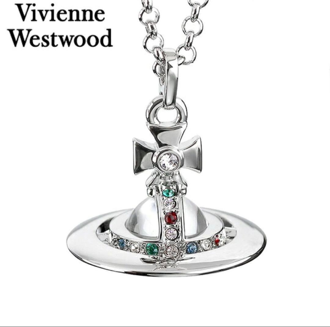 ヴィヴィアン ウエストウッド タイニーオーブ ペンダント クリア 箱付き