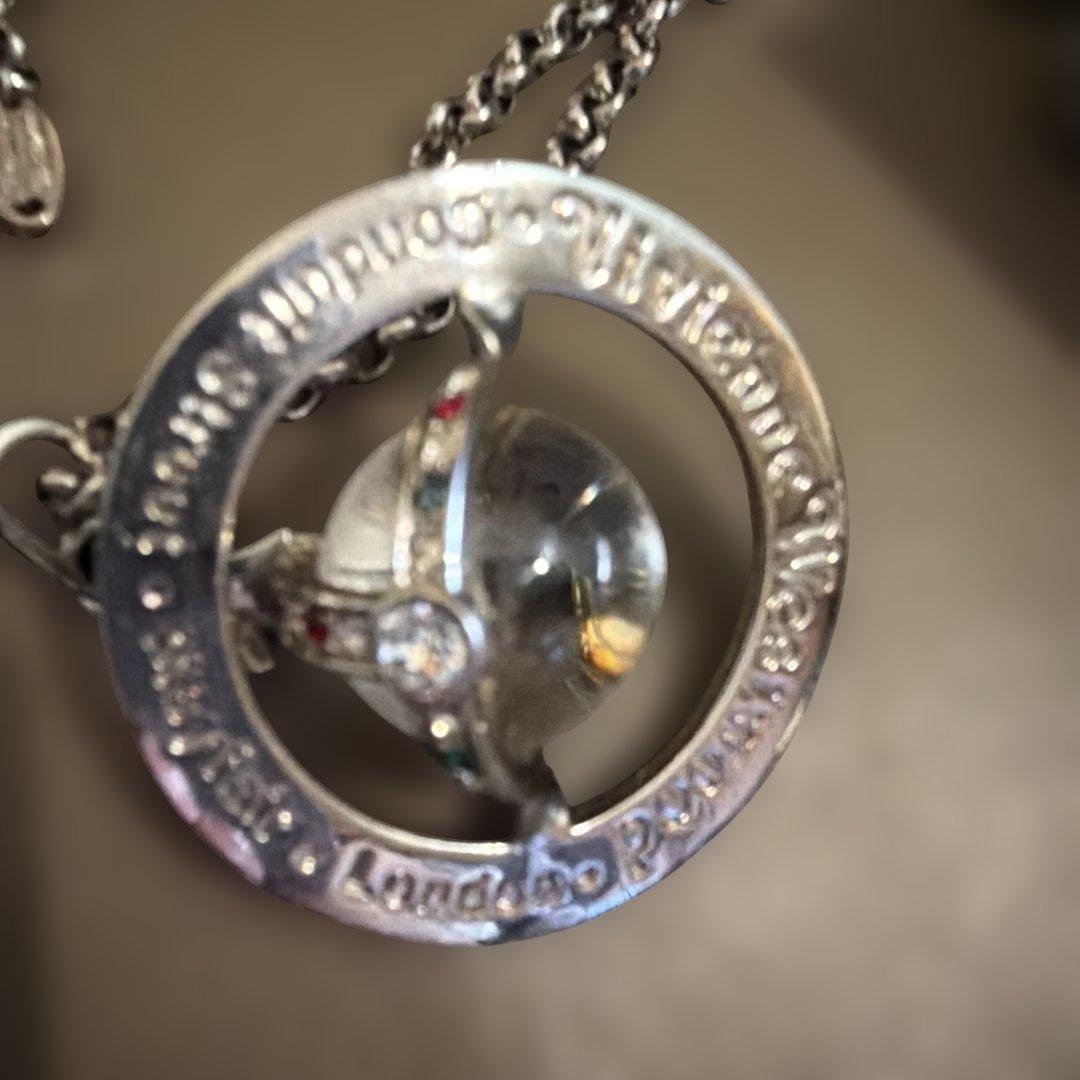 ヴィヴィアン ウエストウッド タイニーオーブ ペンダント クリア 箱付き