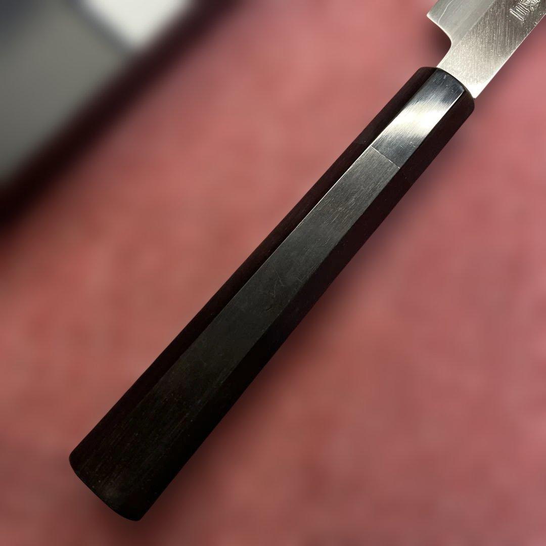 銀三　両刃　柳刃包丁　300㎜ 尺0寸