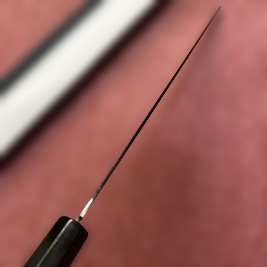 銀三　両刃　柳刃包丁　300㎜ 尺0寸