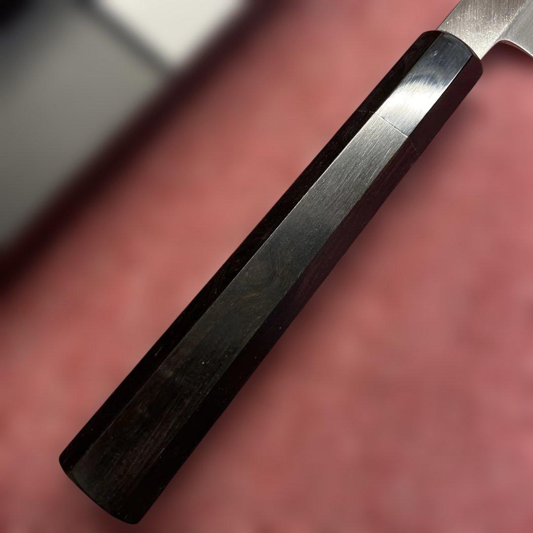 銀三　両刃　柳刃包丁　300㎜ 尺0寸