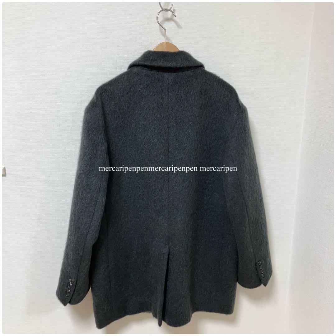 H BEAUTY & YOUTH モヘヤウールシャギービッグ　ジャケット　コート