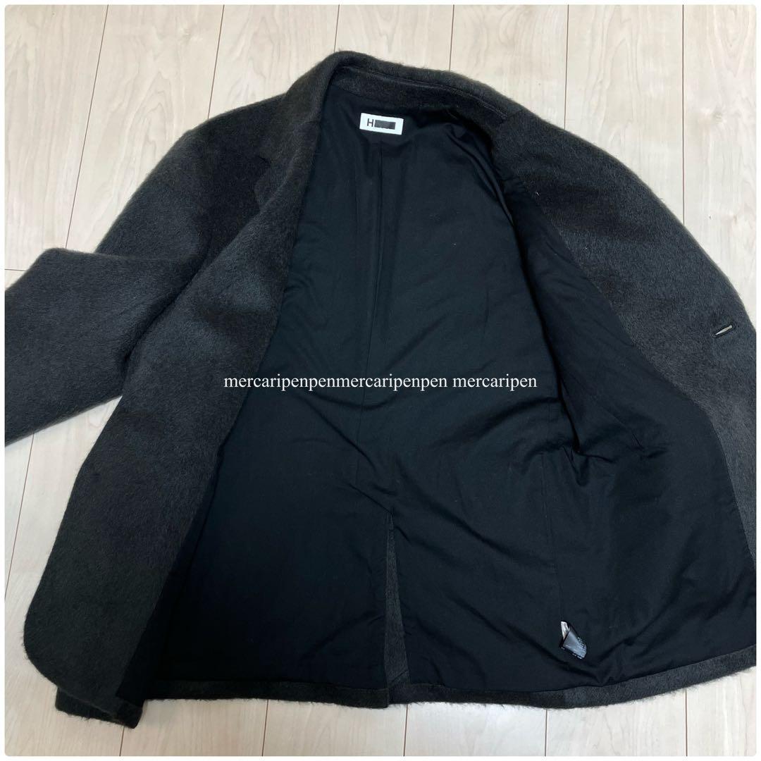 H BEAUTY & YOUTH モヘヤウールシャギービッグ　ジャケット　コート