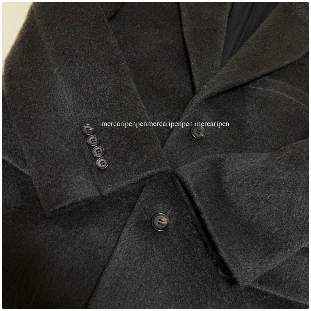 H BEAUTY & YOUTH モヘヤウールシャギービッグ　ジャケット　コート