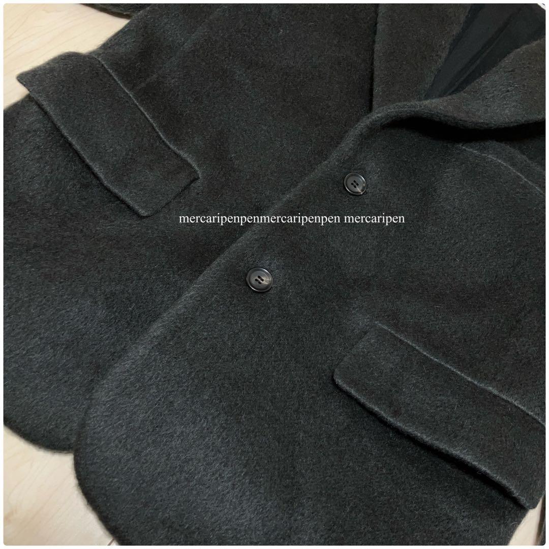 H BEAUTY & YOUTH モヘヤウールシャギービッグ　ジャケット　コート