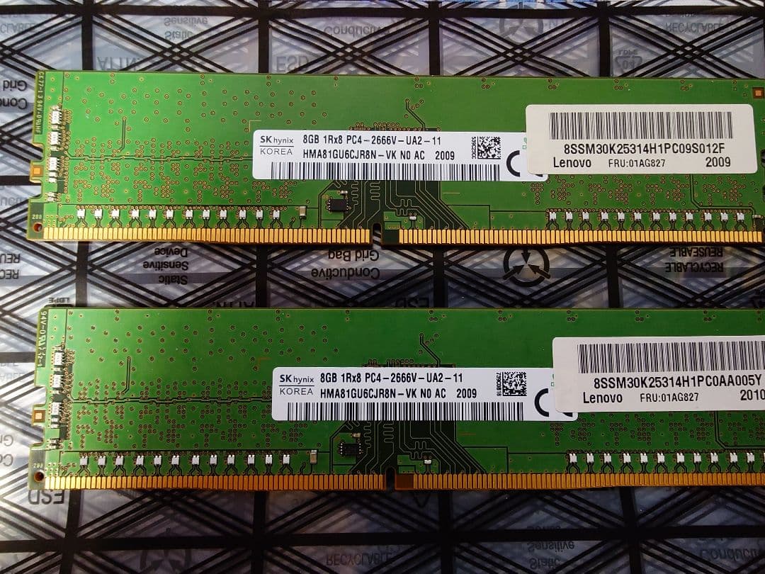 Hynix DDR4 2666 16GB (8x2)②