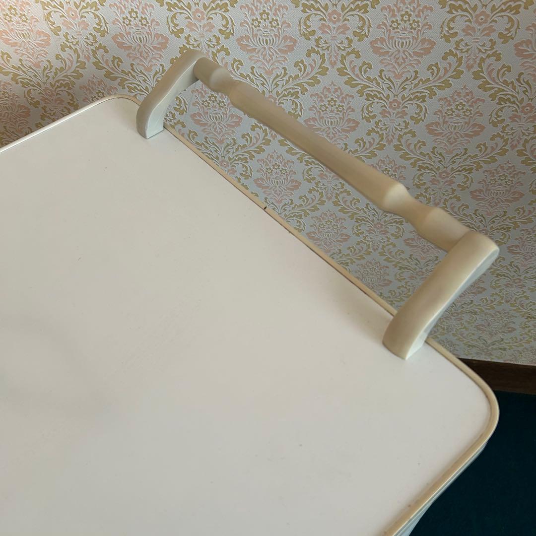 レトロポップ キッチンワゴン 白