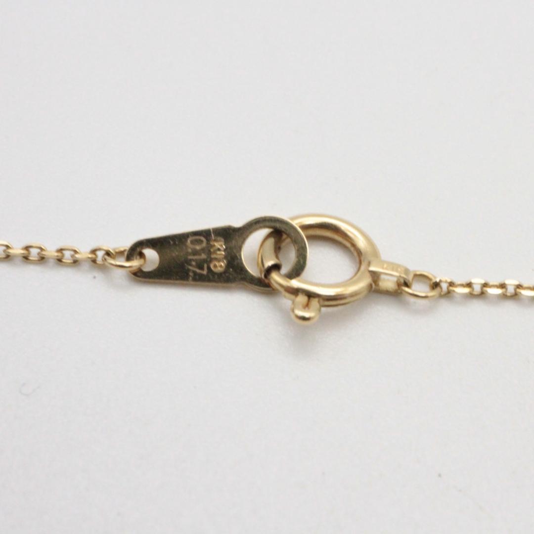 りぃヴァンドーム青山 ダイヤモンドリュールネックレスK18YG【美品】