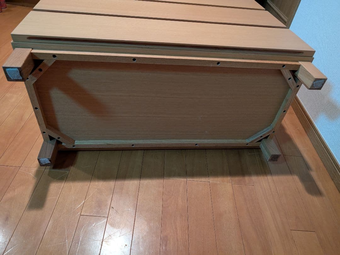 《送料込》無印良品 木製チェスト 4段 オーク材 タンス 衣装ケース