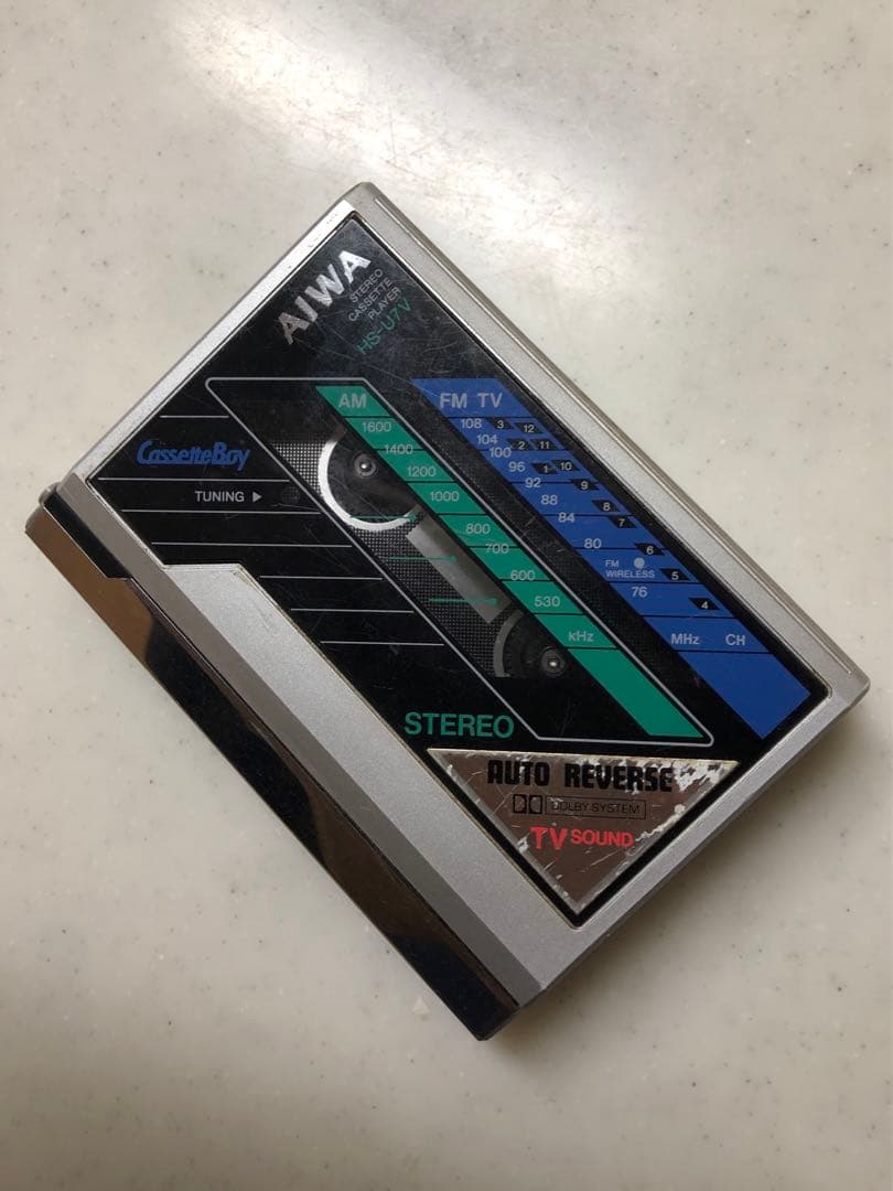 AIWA カセットレコーダー カセットボーイ HS-U7V（ジャンク）