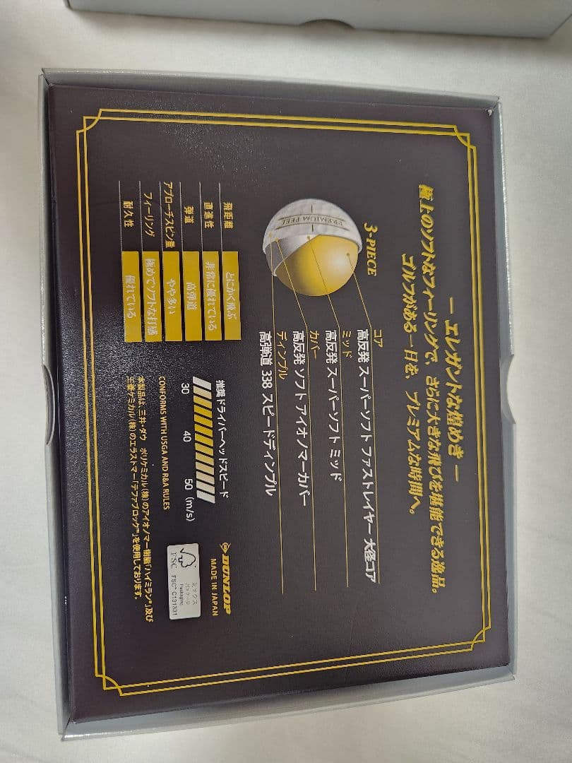 XXIO プレミアムパフォーマンス ゴルフボール 2ダース