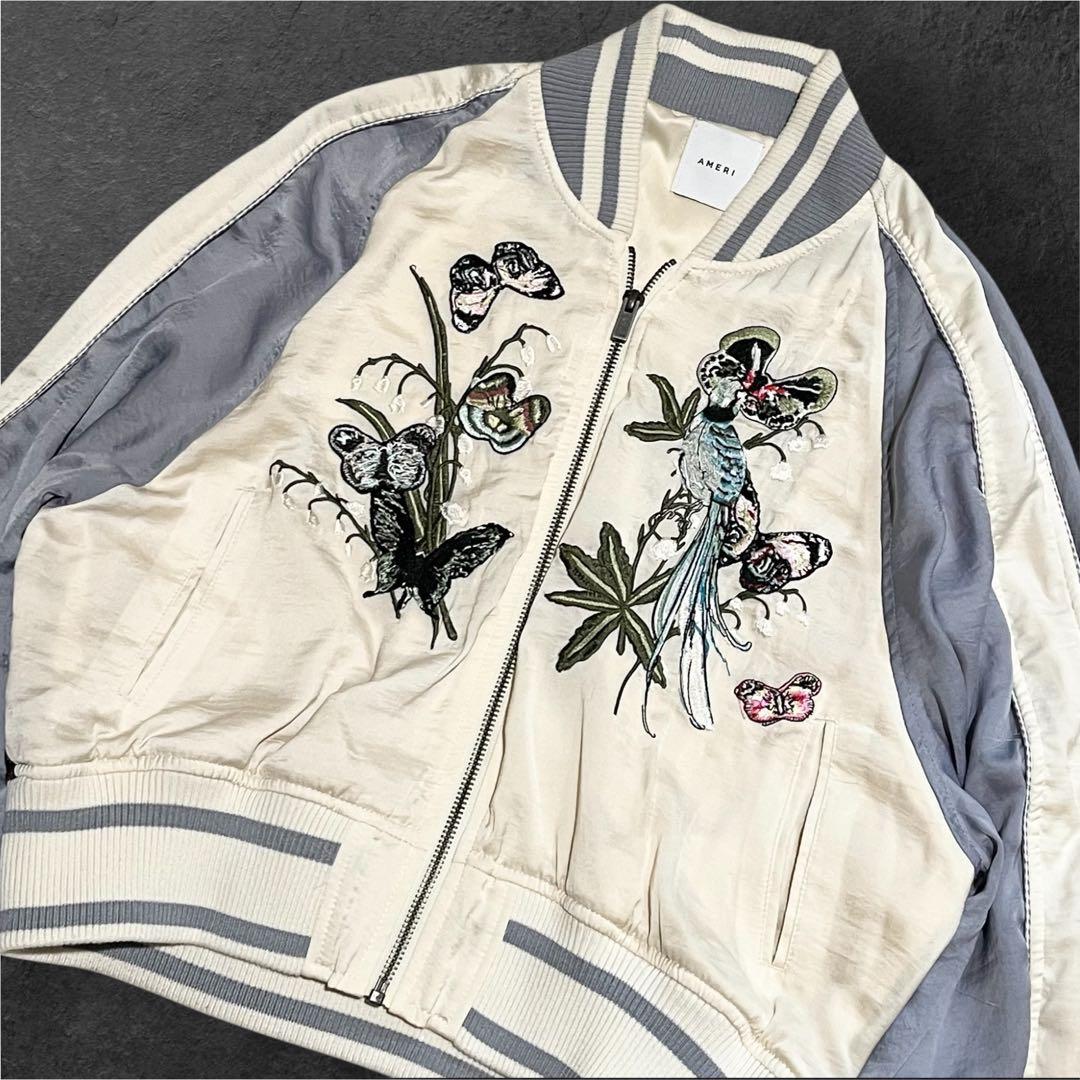 【美品】アメリヴィンテージ　スカジャン　刺繍　STUDIOUS別注