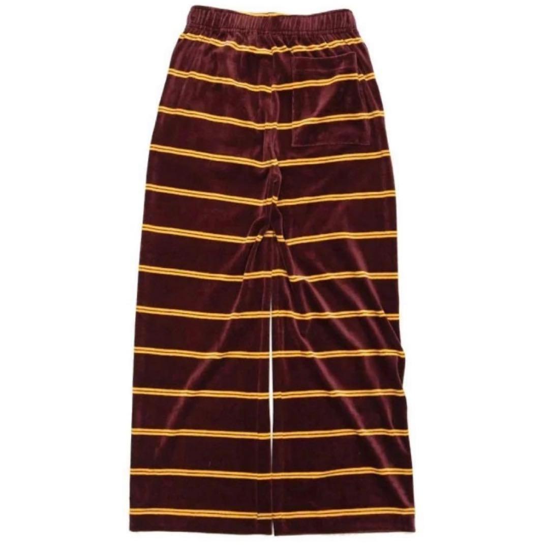 PHEENY Velours border pants ベロアパンツ